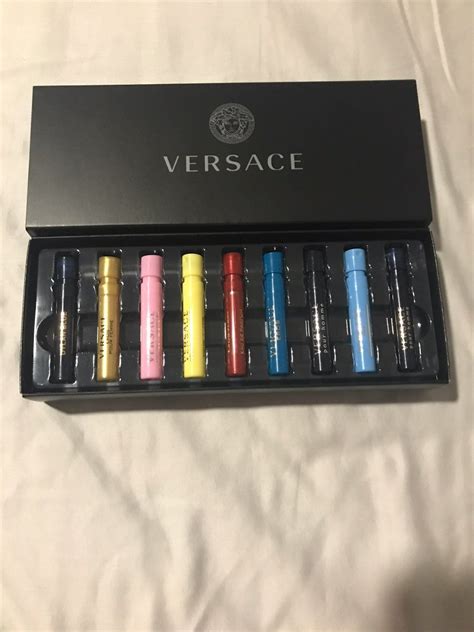 versace vanilla perfume|versace perfume sample set.